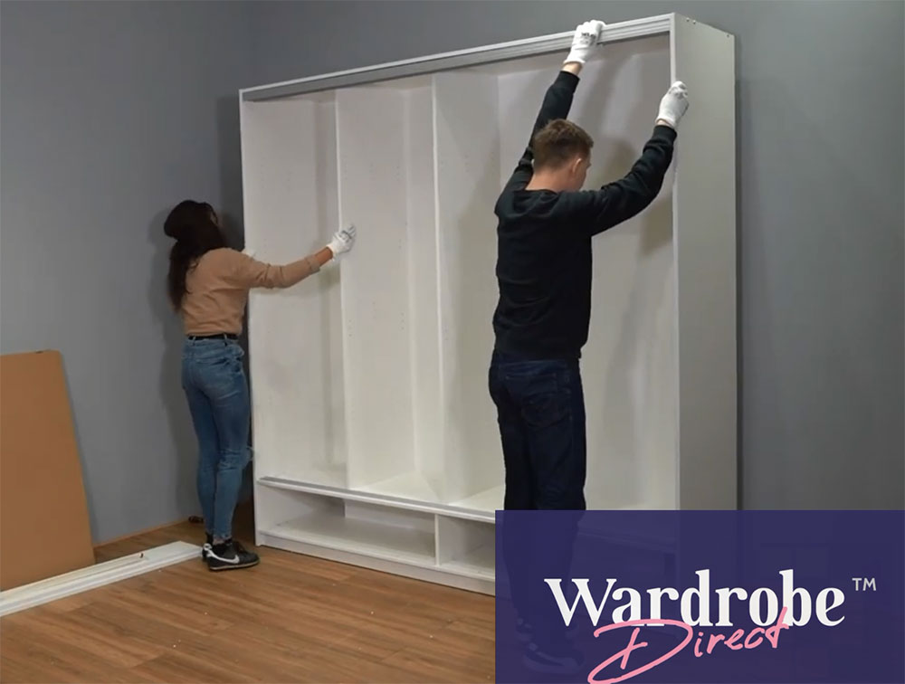 How To Assemble Wood Frame Wardrobe?