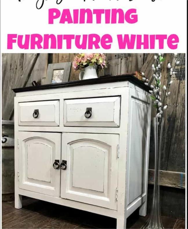 How To Paint A Wood Wardrobe White?